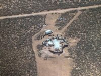 Photo released by the Taos County Sheriff's Office shows a view of a compound in Amalia, New Mexico, where police rescued 11 children and arrested two armed "extremists" US police say 11 children rescued from 'extremists' at 'filthy' hideout
