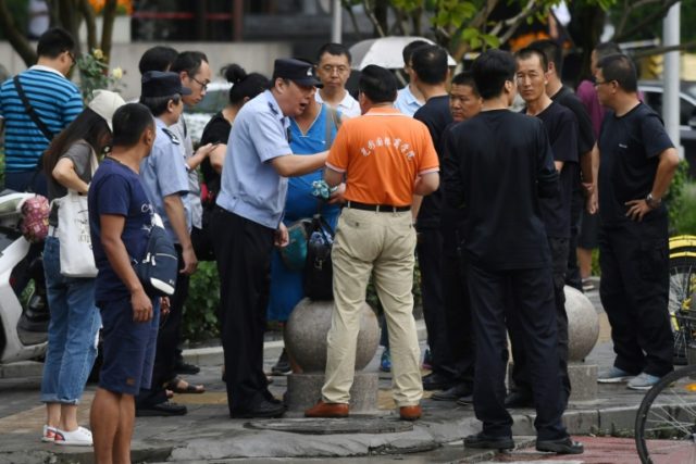 China deploys huge police force to prevent fraud protest