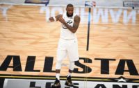 LeBron James said he believed US President Donald Trump "is kind of trying to divide us"