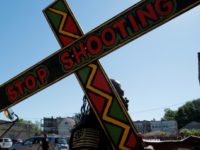 Gun violence in Chicago has prompted protests like this one Gun violence in Chicago, which left 11 people dead and dozens more wounded over the weekend, has prompted protests like this one July 7, 2018