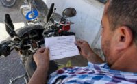 Government helicopters have dropped leaflets over towns in Idlib's eastern countryside urging people to surrender