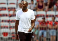 Patrick Vieira saw his Nice side beaten 1-0 at home by Reims