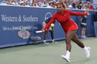 Serena Williams showed full recovery in her first match since suffering the worst defeat of her career two weeks ago in San Jose
