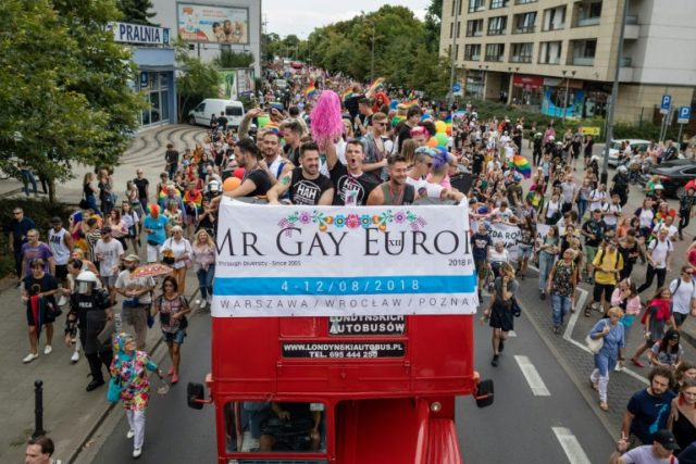 Mr Gay Europe 2018 crowned in Poland, despite protests