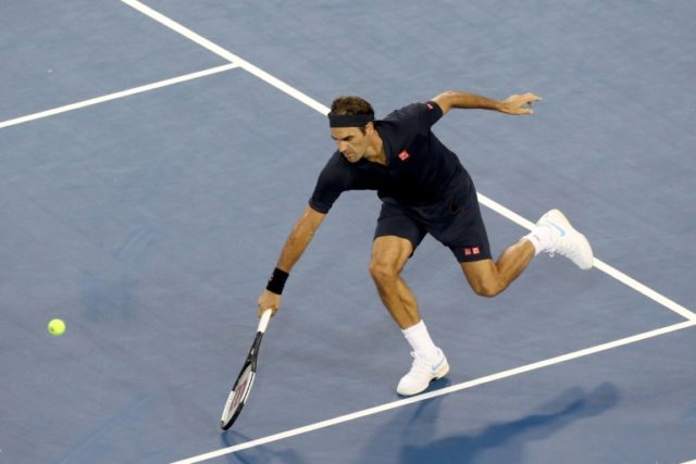 Federer opens with win over Gojowczyk, Kvitova ousts Williams