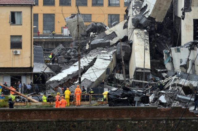 30 dead in Italy motorway bridge collapse 'tragedy'