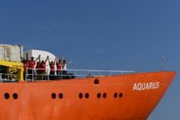 The Aquarius rescue ship was at the centre of an international diplomatic crisis in June