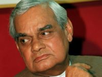 Then Indian Prime Minister Atal Behari Vajpayee pictured during a function at his residence in New Delhi on June 1, 1999