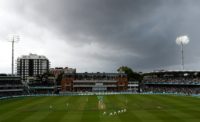 India were unprepared for a change in the weather which brought classically English overcast conditions for the second test at Lord's when the host's unleashed their king of swing, James Anderson, bowling with fielders crowded round the batsman.
