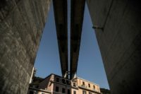 The E80 highway bridge is one of the largest in Genoa. The city's various segments are linked by five road tunnels and high bridges. A section of one these bridges - The Morandi Bridge - collapsed on August 14, causing the deaths of at least 39 people