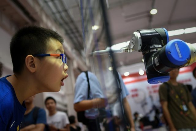 Robot wars: China shows off automated doctors, teachers and combat stars