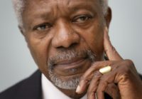World leaders have expressed their sadness at the death of former United Nations Secretary General and Nobel Peace Prize laureate Kofi Annan