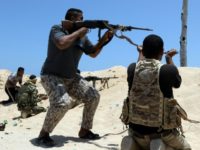 Libya Fighters loyal to Libya's internationally recognised government fight against Islamic State group jihadists in the city of Sirte on June 25, 2016