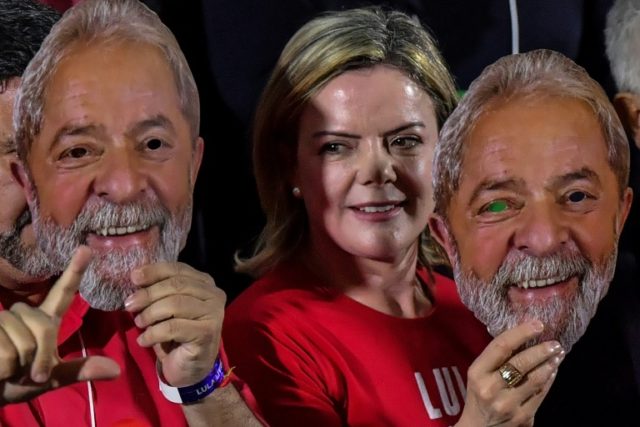 Jailed Lula's Brazil presidential poll lead increases