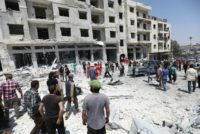 Syrian President Bashar al-Assad's regime still holds Idlib's southeastern tip and he has set his sights on retaking control of the region, which borders Turkey