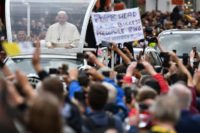 Pope Francis said the Catholic Church's failure to address the abuse scandal had "rightly given rise to outrage", admitting it was a source of "pain and shame"