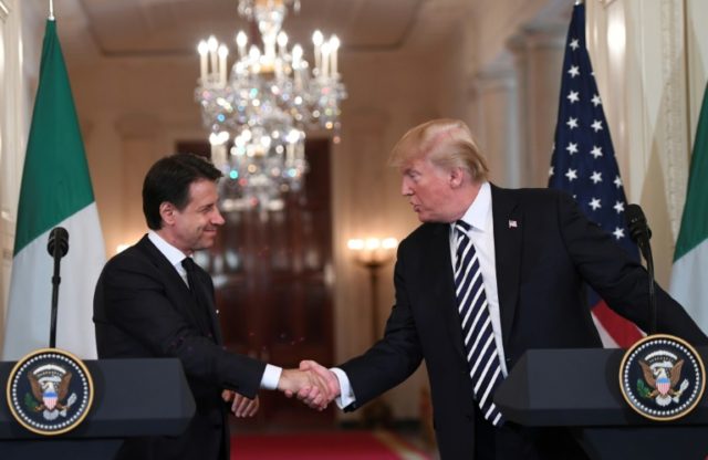 Trump promised to help Italy with debt: report