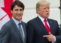 US President Donald Trump said Canada could be left out of NAFTA, but welcomes Canadian Prime Minister Justin Trudeau vowed not to give in to demands to alter dairy policies