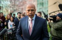 Australia's home affairs minister Peter Dutton has faced questions over his intervention in the immigration case of two European au pairs