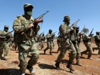 New recruits to the Hayat Tahrir al-Sham jihadist group train in Syria's only remaining rebel-held province in readiness for an expected Russian-backed government offensive that the UN has warned could spark a "humanitarian catastrophe" New recruits to the Hayat Tahrir al-Sham jihadist group train in Syria's only remaining rebel-held province in readiness for an expected Russian-backed government offensive that the UN has warned could spark a "humanitarian catastrophe"