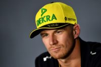 Renault's German driver Nico Hulkenberg says he retains mixerd feelings, but appreciates that the controversial "halo" is "useful"