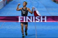 Jumpei Furuya's win Japan means have now completed their third straight triathlon double at the Asian Games