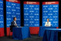New York Governor Andrew Cuomo and his challenger for the state's Democratic gubernatorial nomination, actress and activist Cynthia Nixon, frequently sparred during their debate Wednesday