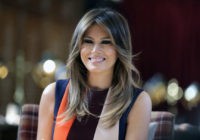 Unlike Trump, first lady has kind words for LeBron James