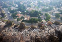 Crews make progress battling Southern California wildfire