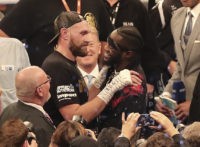 Fury sets up Wilder fight after winning 2nd comeback bout