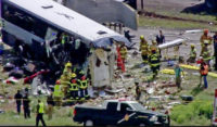 At least 4 killed in head-on bus crash in New Mexico