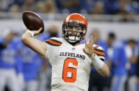 Mayfield sharp as Browns roll over Lions 35-17