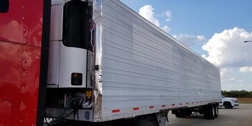 Refrigerated tractor-trailer used by woman truck driver to allegedly smuggle 62 illegal aliens from Mexico. (Photo: U.S. Border Patrol/Laredo Sector)