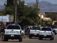 Sonora state police man a roadblock days after a gunbattle between police and a drug cartel assault force that overran a town last May 16 near the Arizona border that left 23 dead, including five police officers in the town of Cananea, Mexico, Friday May 18, 2007. The nation's top …
