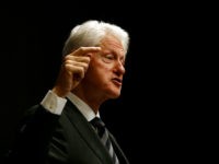 Former President Bill Clinton delivers remarks during a summit on the country's opioid epidemic at the Johns Hopkins Bloomberg School of Public Health in Baltimore, Monday, Oct. 30, 2017. (AP Photo/Patrick Semansky)