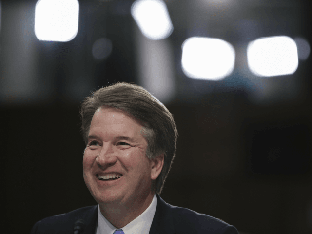 Supreme Court nominee Judge Brett Kavanaugh testifies before the Senate Judiciary Committee on the third day of his confirmation hearing on Capitol Hill September 6, 2018 in Washington, DC. Kavanaugh was nominated by President Donald Trump to fill the vacancy on the court left by retiring Associate Justice Anthony Kennedy. â¦