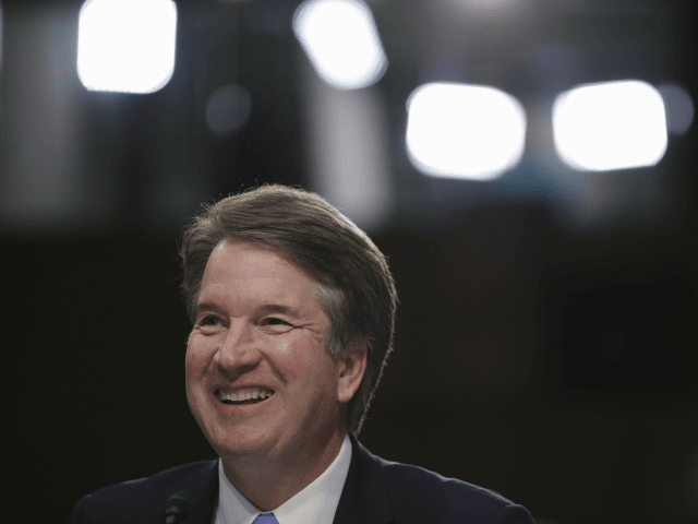 Supreme Court nominee Judge Brett Kavanaugh testifies before the Senate Judiciary Committe