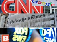 CNN, Google, NYT, Fox News, Breitbart Logos
