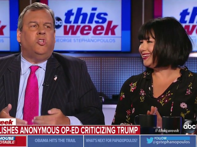 Chris Christie Battles NYT’s Michelle Goldberg: ‘You Have No Respect for the President’ | Breitbart