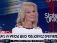 Conway White House Counselor Kellyanne Conway,