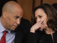 Cory Booker and Kamala Harris (Drew Angerer / Getty)