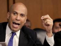 U.S. Sen. Cory Booker (D-NJ) delivers remarks as Supreme Court nominee Judge Brett Kavanaugh appears for his confirmation hearing before the Senate Judiciary Committee in the Hart Senate Office Building on Capitol Hill September 4, 2018 in Washington, DC. Kavanaugh was nominated by President Donald Trump to fill the vacancy …