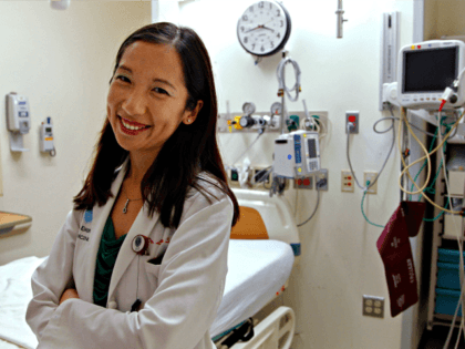 vaccine Dr. Leana Wen stands in the emergency department at Brigham and Women's Hospital in Boston, during her medical residency. On Wednesday, Sept. 12, 2018, Wen, an immigrant from China who has been Baltimore's health commissioner for nearly four years, was named as the new president of Planned Parenthood.
