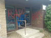 Vandals Deface Illinois County’s GOP Headquarters with ‘Rape’ Graffiti
