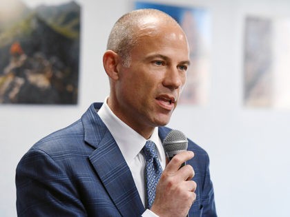 LAS VEGAS, NV - AUGUST 31: Attorney Michael Avenatti speaks during a news conference with Battle Born Progress, a progressive communications organization, on August 31, 2018 in Las Vegas, Nevada. Avenatti is representing adult film actress/director Stormy Daniels in her cases against U.S. President Donald Trump and his former attorney …