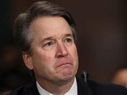 WASHINGTON, DC - SEPTEMBER 27: Judge Brett Kavanaugh testifies to the Senate Judiciary Com