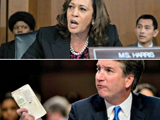 Kamala Harris, Brett Kavanaugh