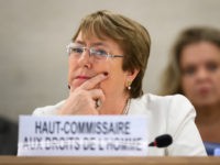 High-Commissioner-for-Human-Rights-Michelle-Bachelet-91018-Getty New High Commissioner for Human Rights Michelle Bachelet attends the opening day of the 39th UN Council of Human Rights in Geneva on September 10, 2018. - In her first speech as head of the UN rights called Bachelet for the creation of a new 'mechanism' tasked with preparing criminal …