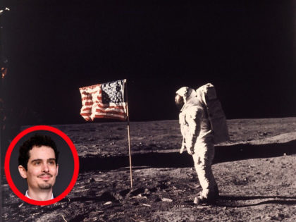 ‘First Man’ Director Damien Chazelle Defends Omitting American Flag Planted on the Moo