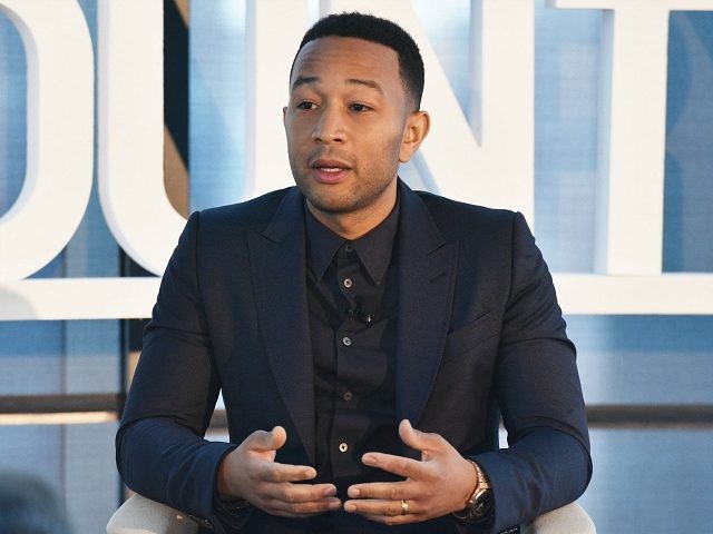 Singer/Songwriter John Legend speaks onstage during the 4th Annual Town & Country Phil
